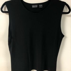 Fitted black tank
